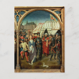 Cartão Postal The Reliquary of Ruas. Ursula, 1489