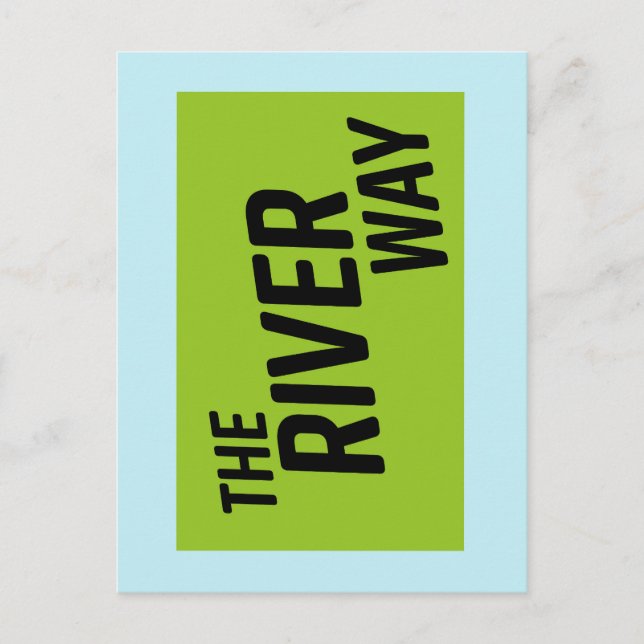 Cartão Postal The River Way (Frente)