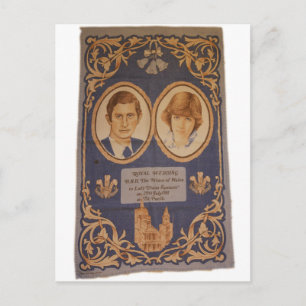 Cartão Postal The Royal Wedding: