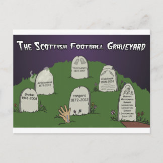 Cartão Postal The Scottish Football Graveyard