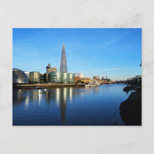 Cartão Postal The Shard of Glass and City Hall, em Londres