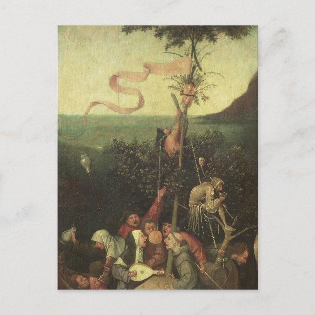Cartão Postal The Ship of Fools, c.1500 (Frente)