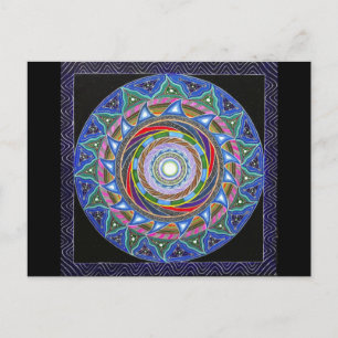 Cartão Postal The Spiraling Vortex (postcard)