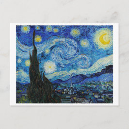CARTÃO POSTAL "THE STARRY NOITE" 1889 POR VINCENT VAN GOGH