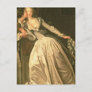 Cartão Postal The Stolen Kiss, c.1788