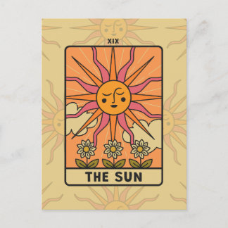 Cartão Postal The Sun - Tarot