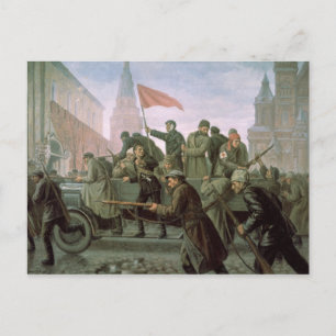 Cartão Postal The Taking of the Moscow Kremlin in 1917, 1938