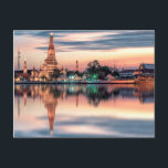 Cartão Postal The Temple of Dawn<br><div class="desc">Wat Arun temple in Bangkok</div>
