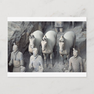 Cartão Postal The Terracotta Army Warriors