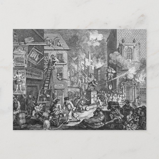 Cartão Postal The Times, Plate I, 1762 (Frente)