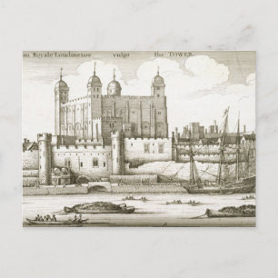 Cartão Postal The Tower of London, 1647 (gravação)
