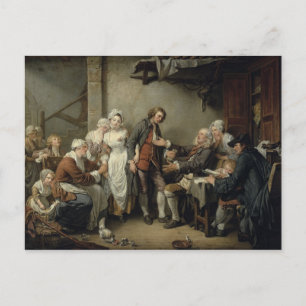 Cartão Postal The Village Agreement, 1761