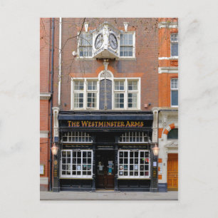 Cartão Postal The Westminster Arms Pub, London UK Postcard