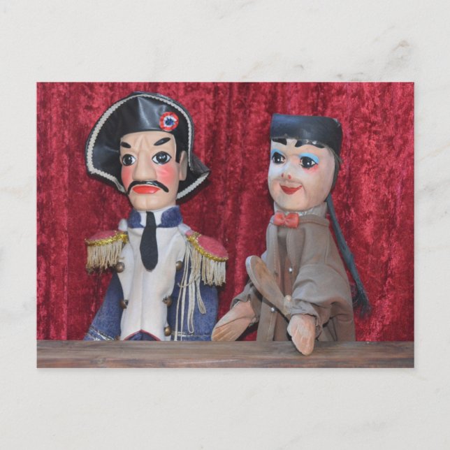 Cartão Postal Théâtre de Guignol Lyon (Frente)