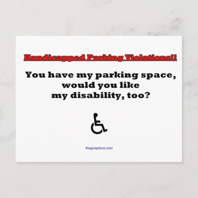 Cartão Postal thegimpstore.com (Frente)