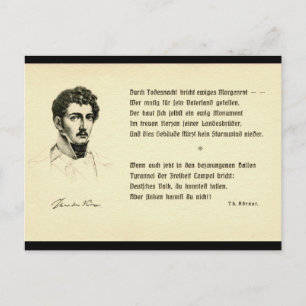 Cartão Postal Theodor Körner