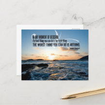 Theodore Roosevelt, citação inspiracional "Decisão