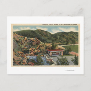 Cartão Postal Thermopolis, Wyoming