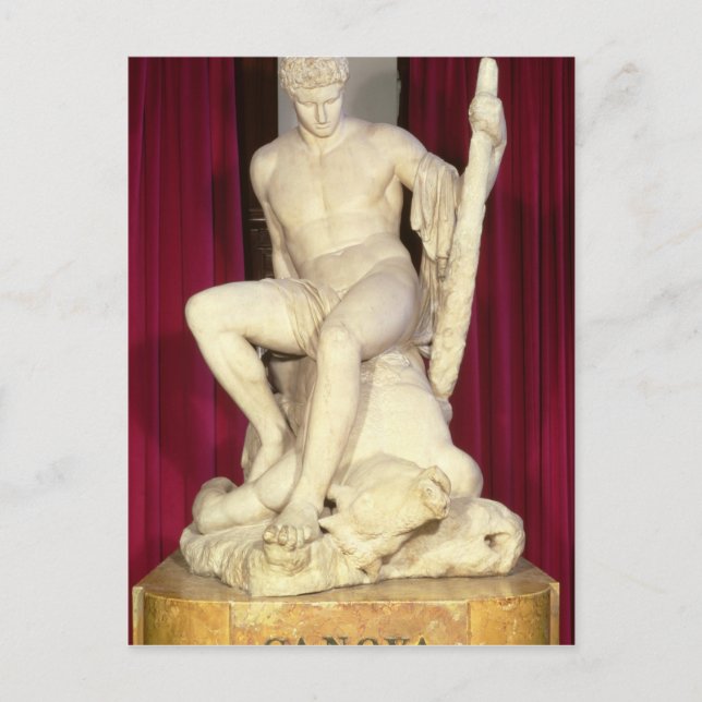 Cartão Postal Theseus e o Minotaur, 1782 (Frente)