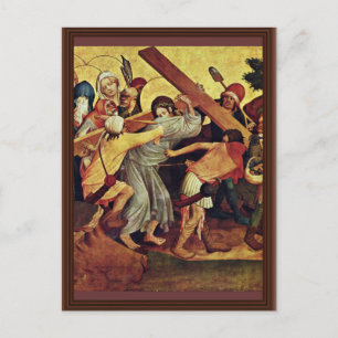 Cartão Postal Thomas Altar Fragmento Da Cena Da Ala Interior Esq