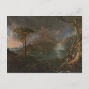 Cartão Postal Thomas Cole - Uma Cena Selvagem