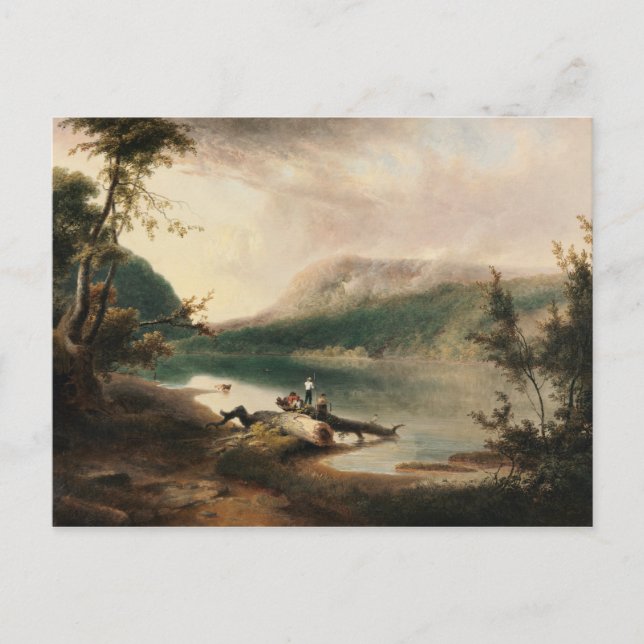 Cartão Postal Thomas Doughty - Delaware Gap de Água (Frente)