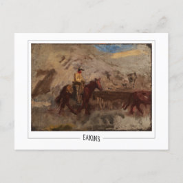 Cartão Postal Thomas Eakins #10 - Cartão-postal de arte
