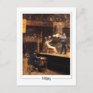 Cartão Postal Thomas Eakins #350 - Cartão-postal de arte
