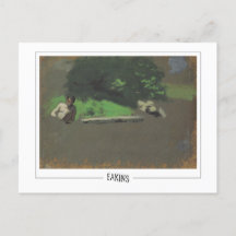 Thomas Eakins #376 - Cartão-postal de arte