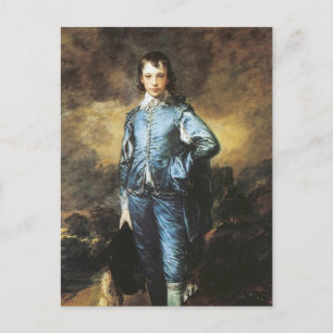 Cartão Postal Thomas Gainsborough O Blue Boy