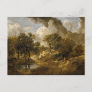 Cartão Postal Thomas Gainsborough - Paisagem em Suffolk