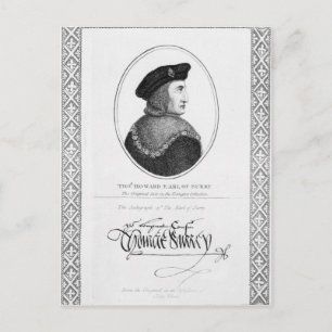 Cartão Postal Thomas Howard