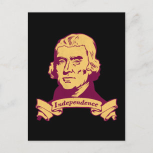 Cartão Postal Thomas Jefferson