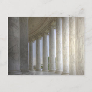 Cartão Postal Thomas Jefferson Circular Memorial Colonnade
