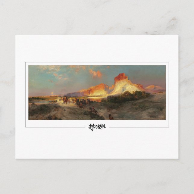 Cartão Postal Thomas Moran #183 - Arte Refinada (Frente)