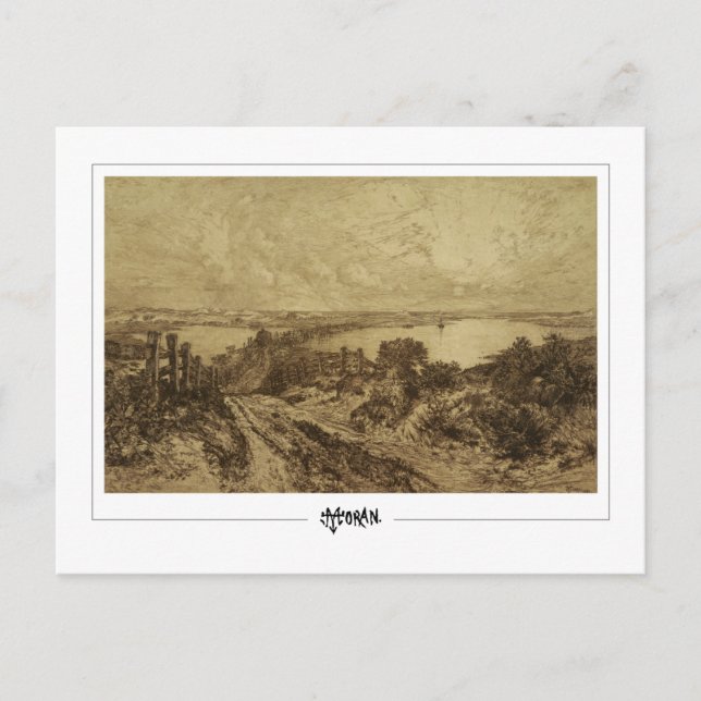 Cartão Postal Thomas Moran #35 - Arte Refinada (Frente)