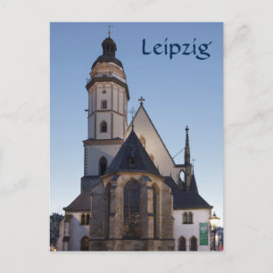 Cartão Postal Thomaskirche, Leipzig
