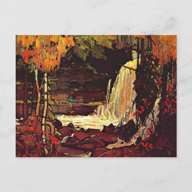 Cartão Postal Thomson - Woodland Waterfall (Frente)