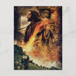 Cartão Postal THORIN OAKENSHIELD™ e BILBO BAGGINS™ em Erebor
