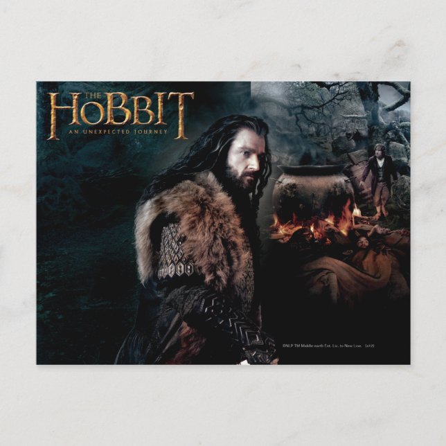 Cartão Postal THORIN OAKENSHIELD™ e Companhia (Frente)