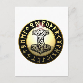 Cartão Postal Thor's Hammer