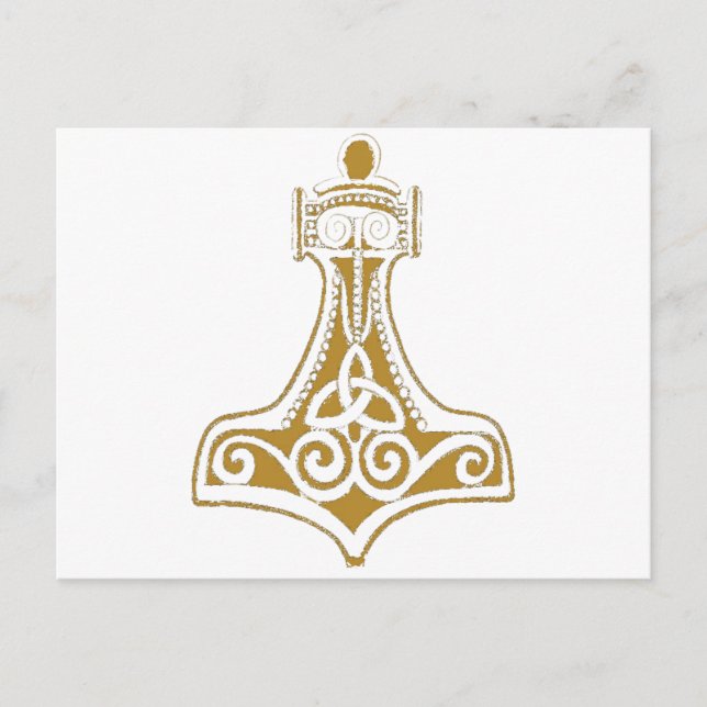 Cartão Postal Thor's Hammer (Frente)