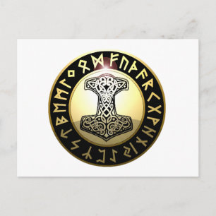 Cartão Postal Thor's Hammer