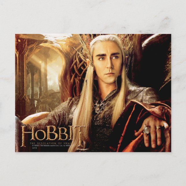 Cartão Postal Thranduil Movie Poster (Frente)