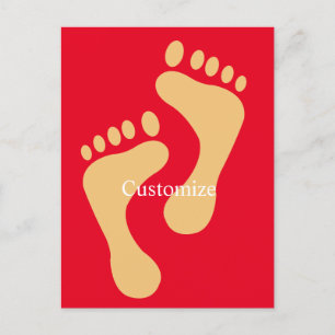 Cartão Postal Thunder_Cove Bum Praia Descalço