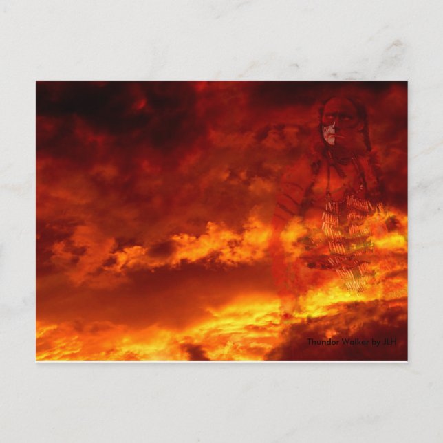 Cartão Postal Thunder Walker por JLH (Frente)