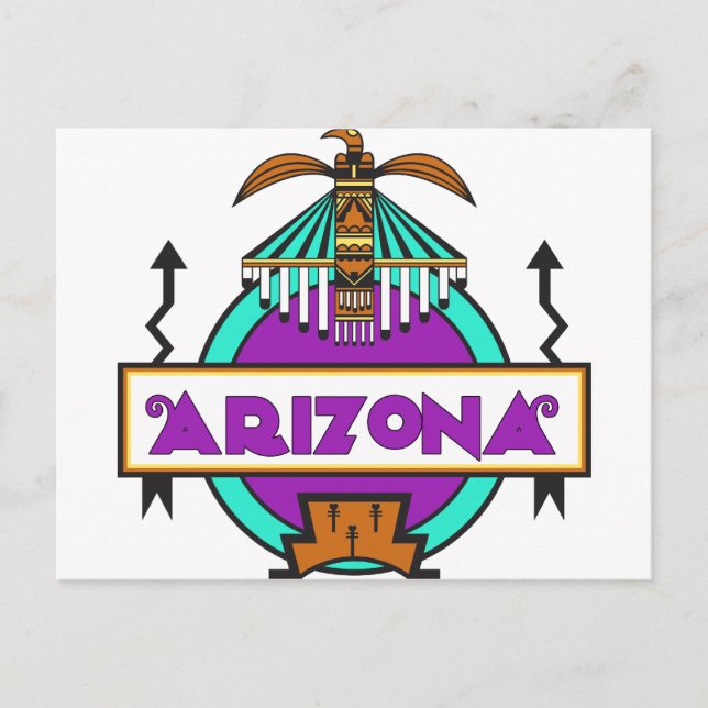 Cartão Postal Thunderbird Shield (Frente)