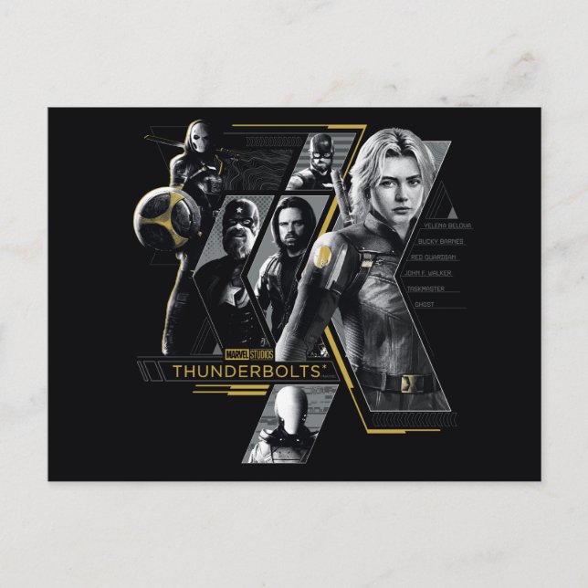 Cartão Postal Thunderbolts* | Group Graphic (Frente)