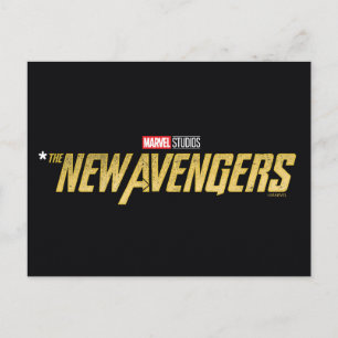 Cartão Postal Thunderbolts*   Logotipo do Novo The Avengers