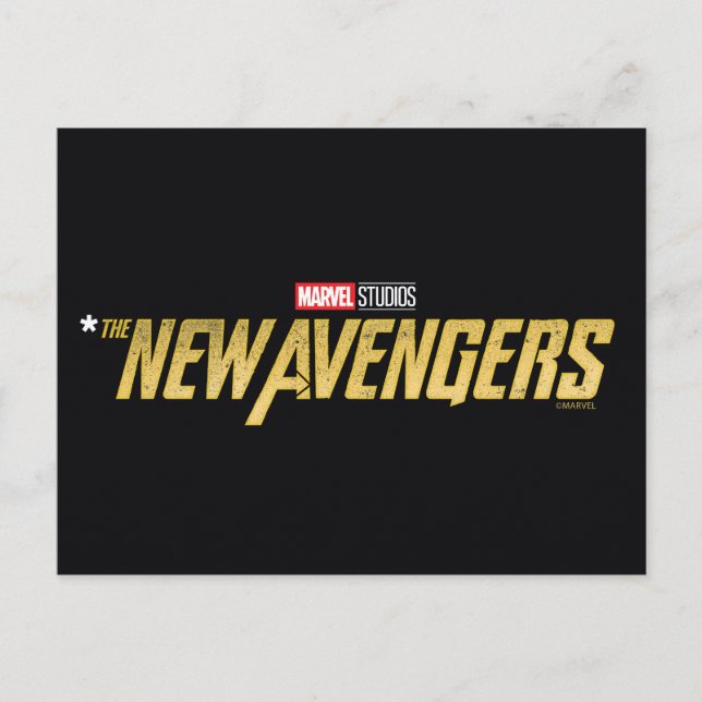 Cartão Postal Thunderbolts* | *The New Avengers Logo (Frente)